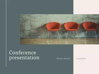 Conference presentation