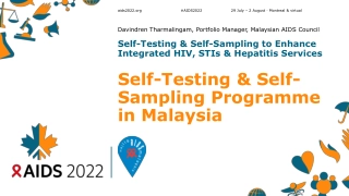 Self-Testing & Self-Sampling Programme in Malaysia