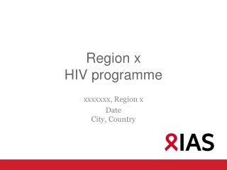 Region X HIV Programme
