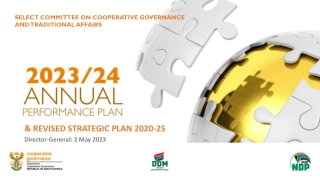 Revised Strategic Plan 2020-25: Cooperative Governance & Traditional Affairs