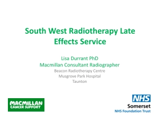 South West Radiotherapy Late Effects Service
