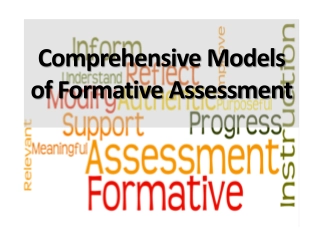 Enhancing Learning with Formative Assessment Models