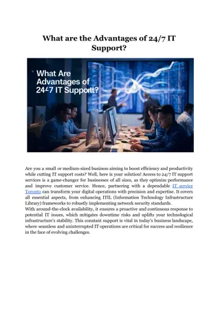 What are the Advantages of 24_7 IT Support