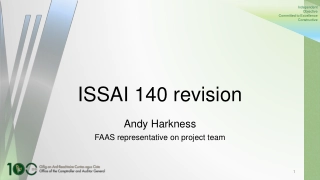 ISSAI 140 revision