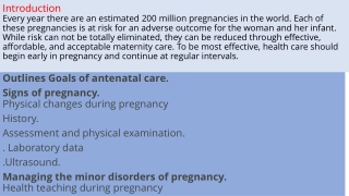 Comprehensive Guide to Antenatal Care for Expecting Mothers