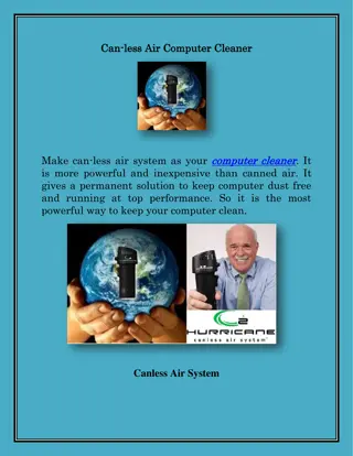 Computer Cleaner, canlessair.com