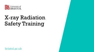 X-ray Radiation Safety Training