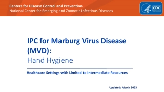 IPC for Marburg Virus Disease