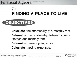The Essentials of Finding a Place to Live