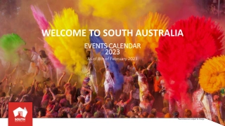 Welcome to South Australia