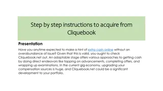 Earn Money with Cliquebook.