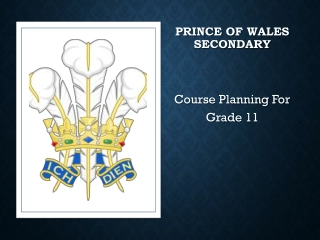 Comprehensive Grade 11 Course Planning Guide