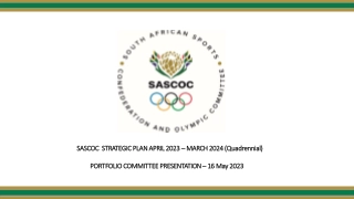 SASCOC Strategic Plan