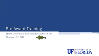 Pre-Award Training, Grant vs Contract, PI Eligibility, and More