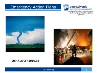 Emergency Action Plans (EAPs) for Workplace Safety