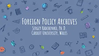 Research Access at AVPRF - Tips and Guidelines