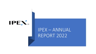 IPEX Annual Report 2022