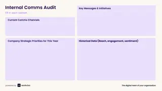 Internal Communications Audit and Strategy Review