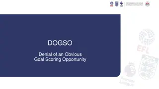 Applying DOGSO Rules in Soccer