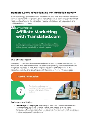 how to start online earning from Translated website