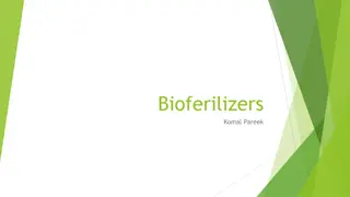 Biofertilizers for Sustainable Agriculture