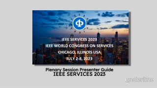 Navigating IEEE SERVICES 2023 World Congress Guide