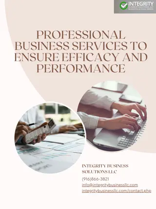 Integrity Business Solutions: Your Partner in Success