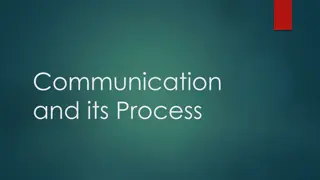 The Communication Process: Steps and Importance