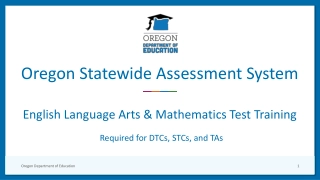 Oregon Statewide Assessment System