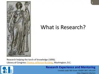 The Essence of Research: Types, Scope, and Impact