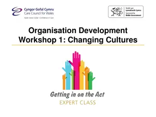 Cultural Change in Management Workshops
