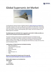 Global Supersonic Jet Market