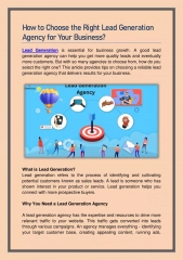 Lead Generation Agency for Your Business