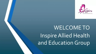 Teenage Psychologist-Inspire Allied Health and Education Group