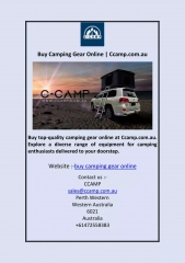 Buy Camping Gear Online | Ccamp.com.au