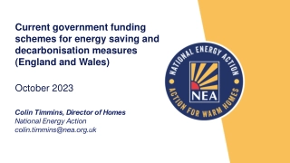 Government Funding Schemes for Energy Efficiency