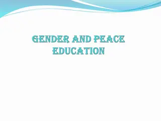 Gender in Peace Education