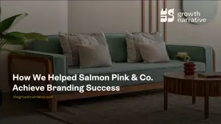 How We Helped Salmon Pink & Co. Achieve Branding Success