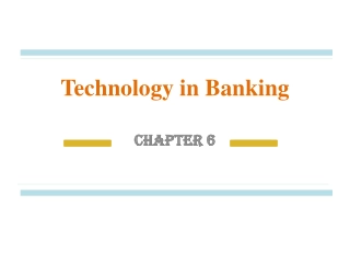 Technology in Banking