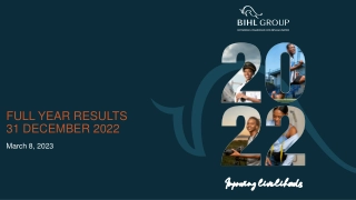 BIHL Group: Full-Year Results 2022 Overview