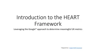 The HEART Framework for UX Metrics