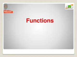 Functions in Programming