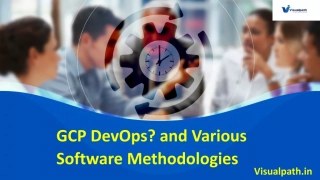 GCP DevOps Online Training - Courses  - GCP DevOps Training - India