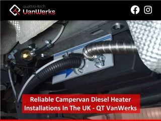 Reliable Campervan Diesel Heater Installations In The UK - QT VanWerks