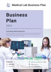 medical lab business plan example