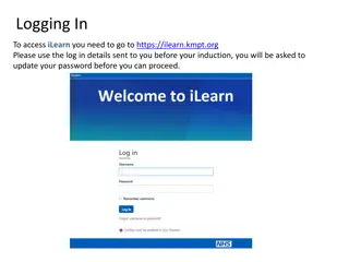 Accessing iLearn at KMPT: Essential Information and Instructions