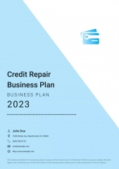 credit repair business plan