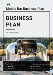 mobile bar business plan