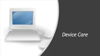 Essential Device Care and Usage Guidelines