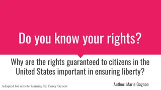 The Importance of the Bill of Rights for Ensuring Liberty in the United States